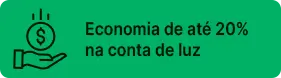 Ícone de economia na conta de luz